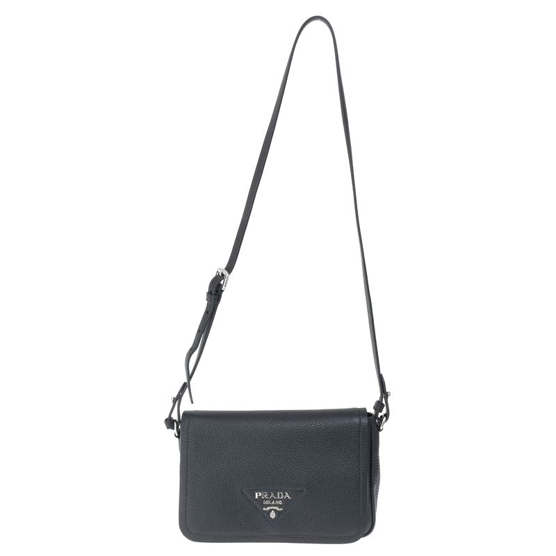 Bolsa-Prada-Flou-Flap-Preta