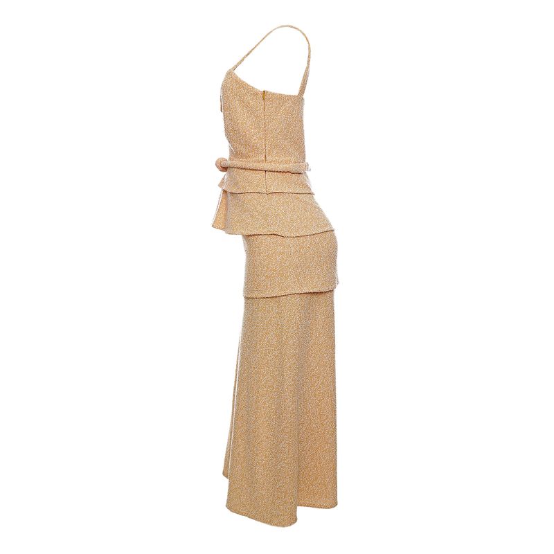 Conjunto-Missinclof-Tweed-Branco-e-Amarelo