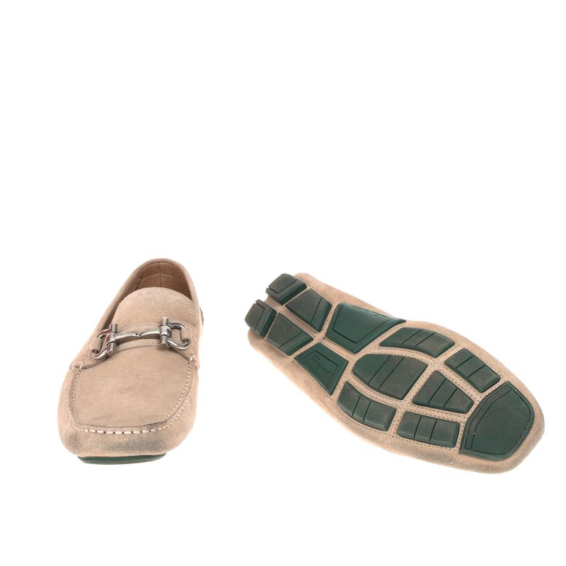 Mocassim-Salvatore-Ferragamo-Gancini-Camurca-Bege