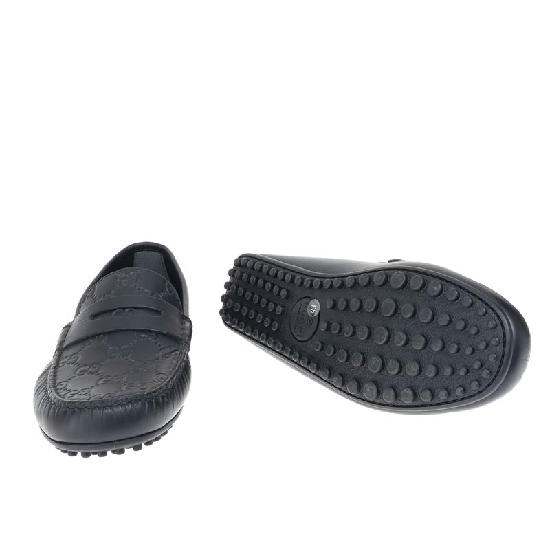 Mocassim-Gucci-Signature-Driver-Preto