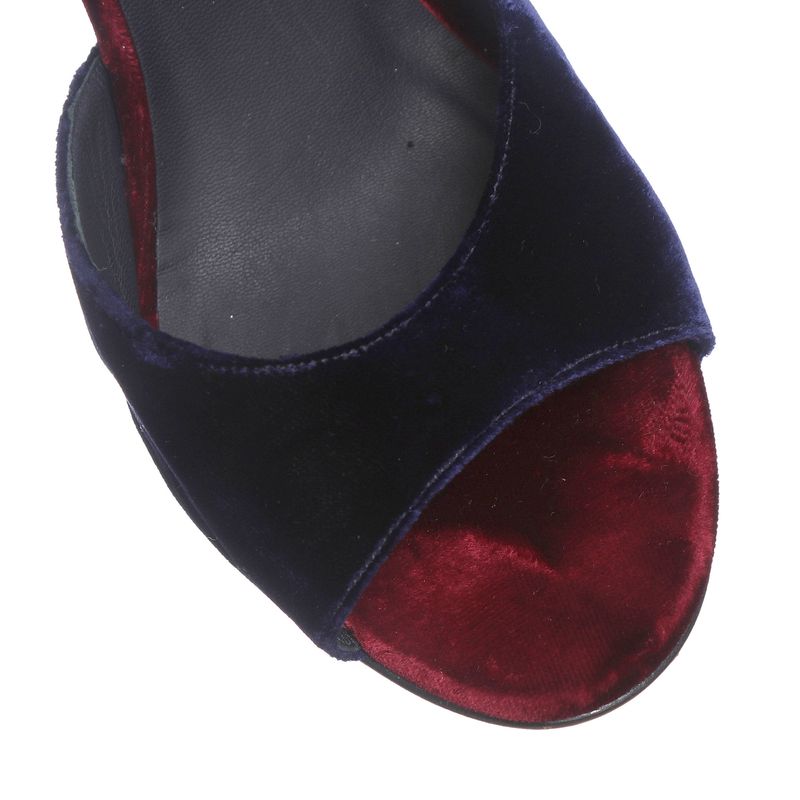 Sandalia-Chanel-Veludo-Bicolor-