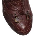 Bota-Christian-Dior-Couro-Marrom-Cano-Alto