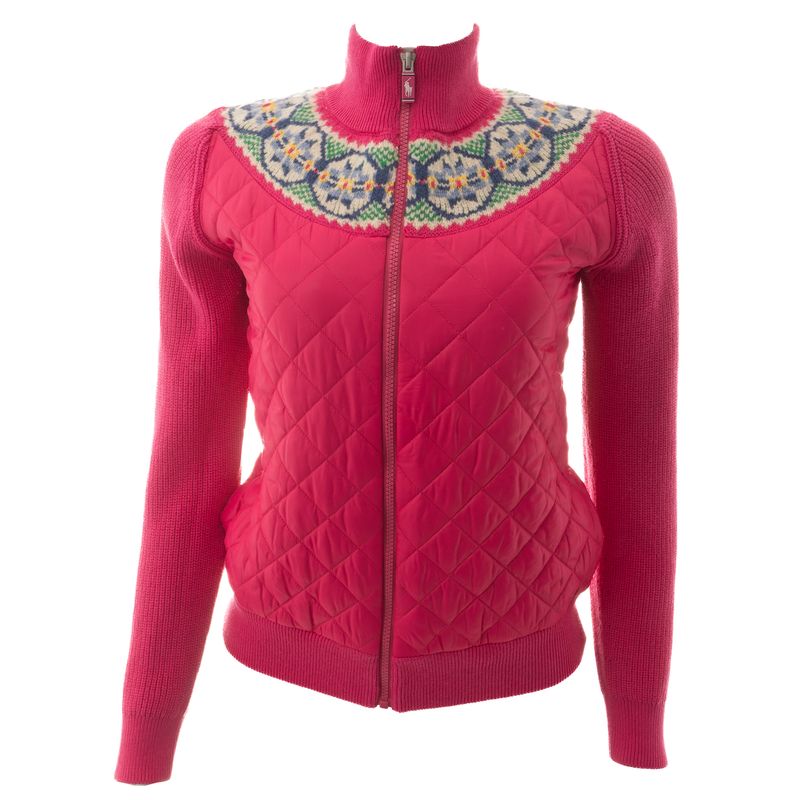 Casaco-Polo-Ralph-Lauren-Infantil-Nylon-e-Trico-Pink