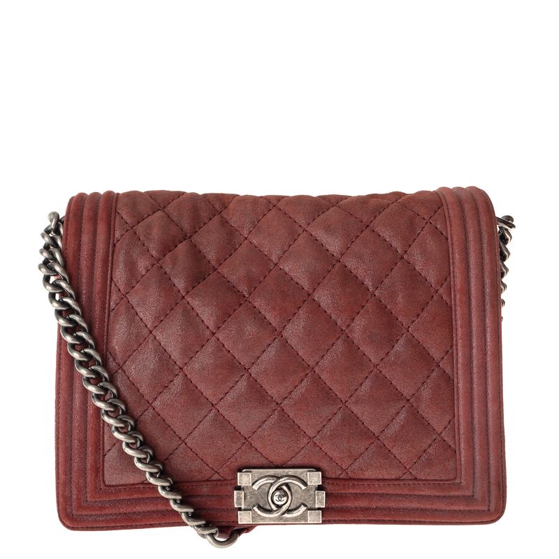 Bolsa-Chanel-Boy-Grande-Bordo