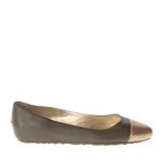 Sapatilha-Jimmy-Choo-Couro-e-Malha-Metalica