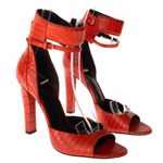 Sandalia-Alexander-Wang-Couro-Texturizado-Laranja