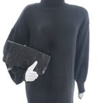 Bolsa-Proenza-Schouler-Clutch-Couro-Exotico-Preta