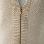 Vestido-Sandro-Jacquard-Branco