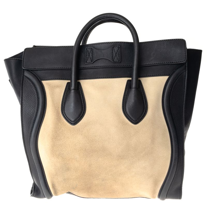 Bolsa-Celine-Luggage-Bicolor