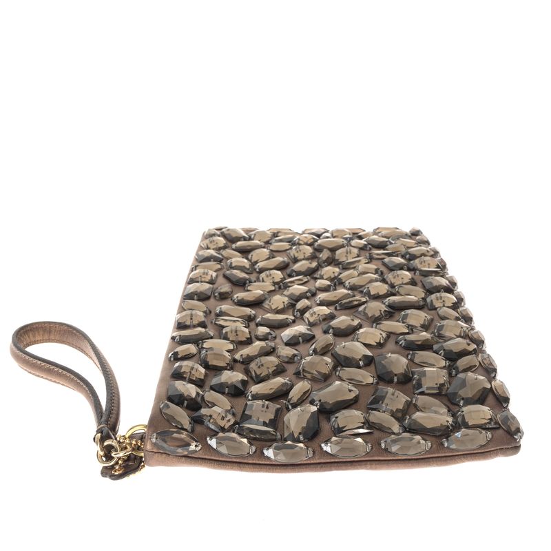 Bolsa-Coach-Clutch-com-Pedraria-Bronze