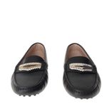 Mocassim-Tod-s-Driver-Pesponto-Preto-e-Branco