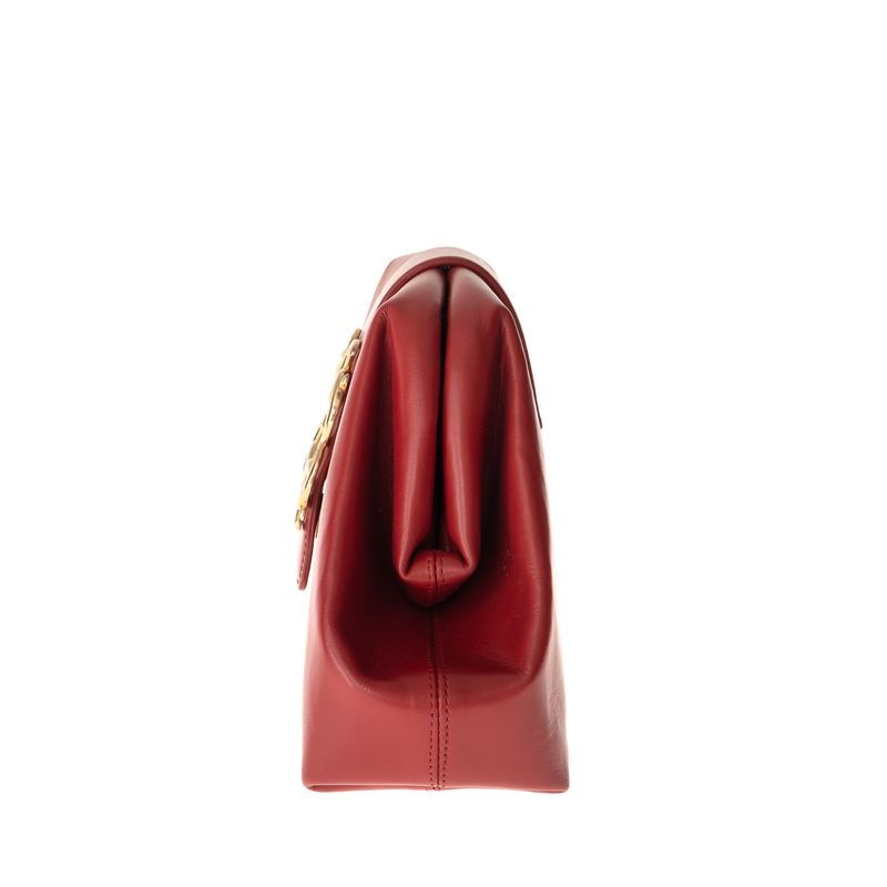 Bolsa-Elie-Saab-Clutch-Couro-Vermelha