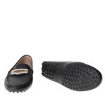 Mocassim-Tod-s-Driver-Pesponto-Preto-e-Branco