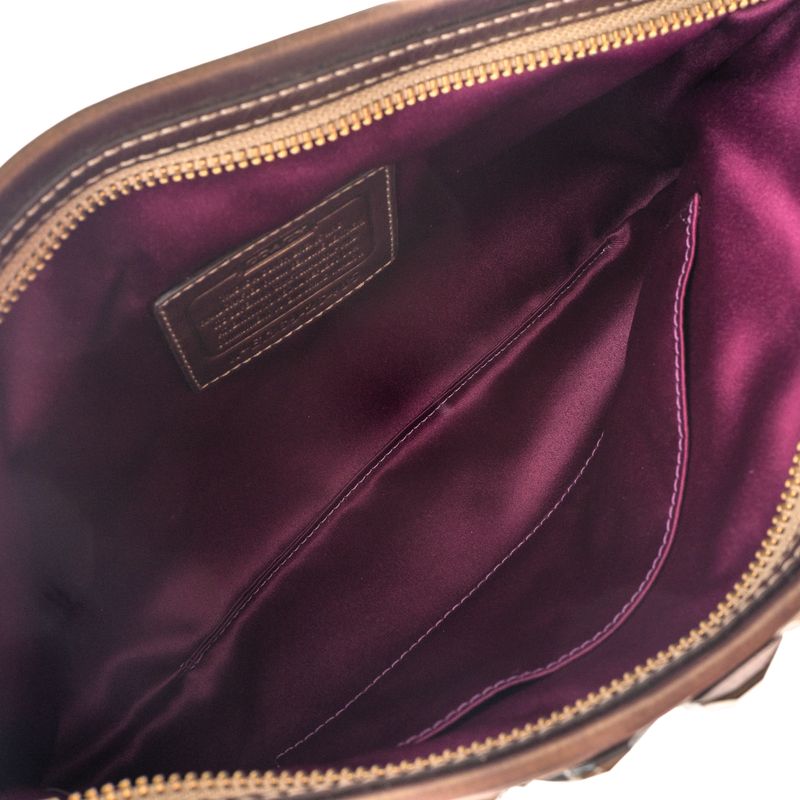 Bolsa-Coach-Clutch-com-Pedraria-Bronze