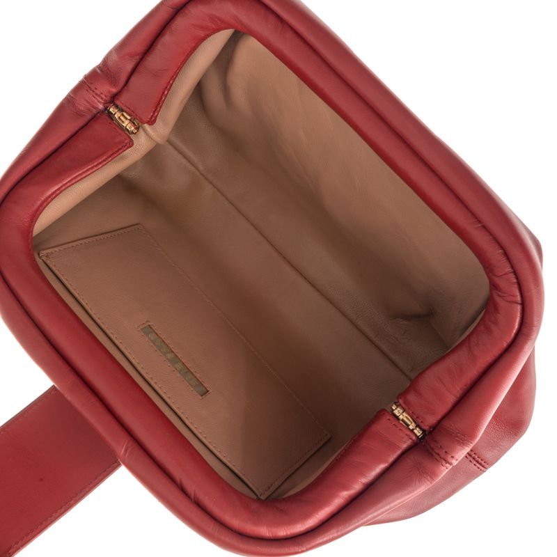 Bolsa-Elie-Saab-Clutch-Couro-Vermelha