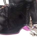 Bolsa-Les-Petites-Joueurs-Franja-com-Cristais-Roxa