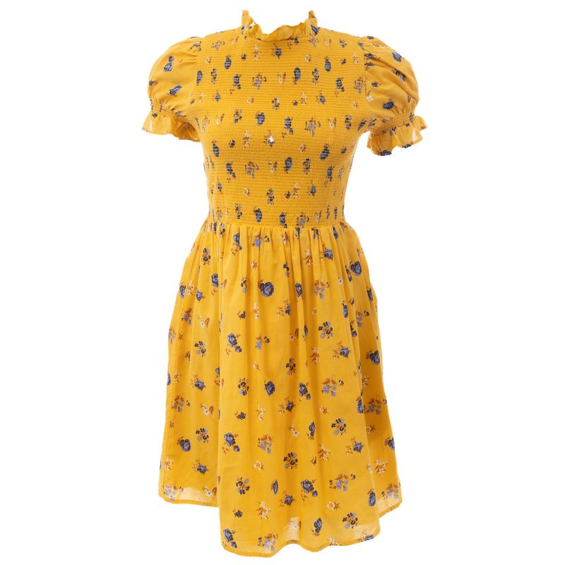 Vestido-Janie-and-Jack-Infantil-Estampa-Flores-Amarelo