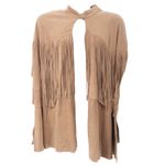 Poncho-Lilly-Sarti-Franja-Camurca-Bege