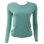 Sueter-Max-Mara-Trico-Verde-Agua