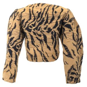 Casaqueto Lilly Sarti Jacquard Animal Print