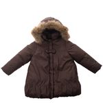 Casaco-Tartine-et-Chocolat-Infantil-Nylon-Marrom