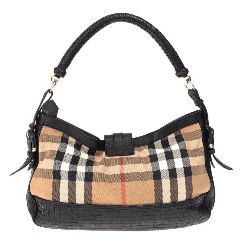 Bolsa-Burberry-Tecido-e-Couro-Entrelacado