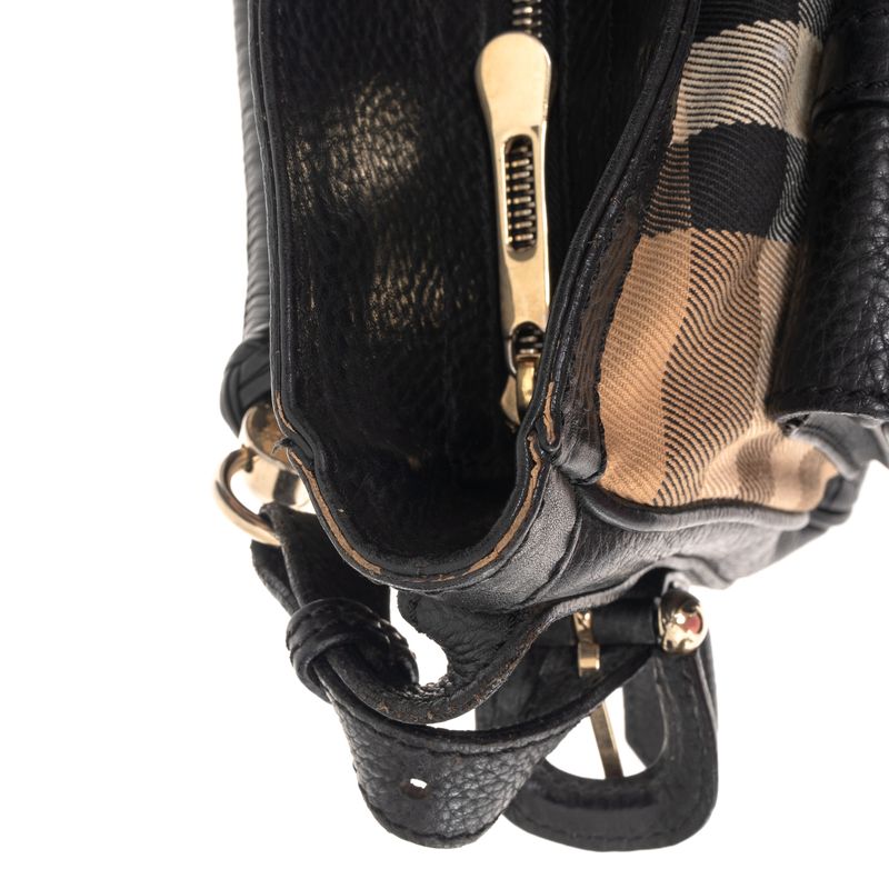 Bolsa-Burberry-Tecido-e-Couro-Entrelacado