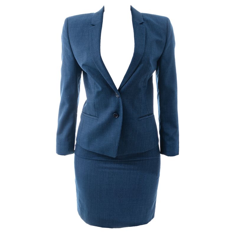 Conjunto-Hugo-Boss-Tailleur-Azul