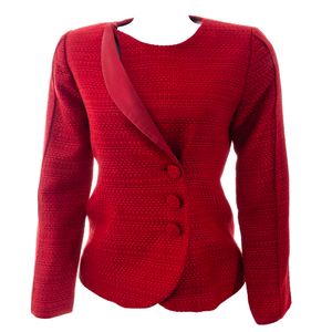 Blazer Giorgio Armani Vermelho