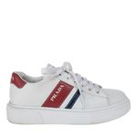 Tenis-Prada-Couro-Tricolor