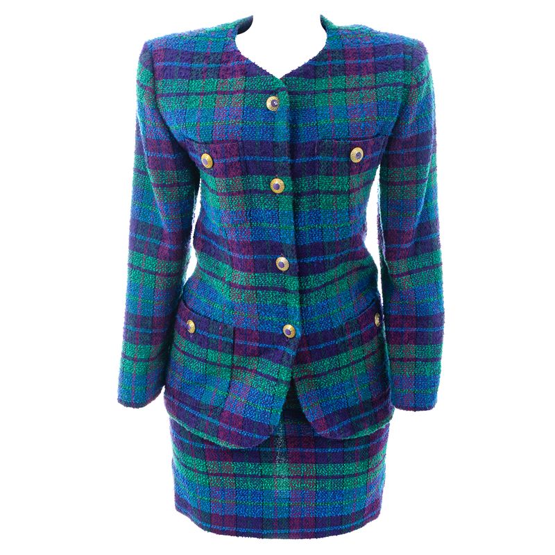 Conjunto-Vintage-Blazer-e-Saia-Xadrez-