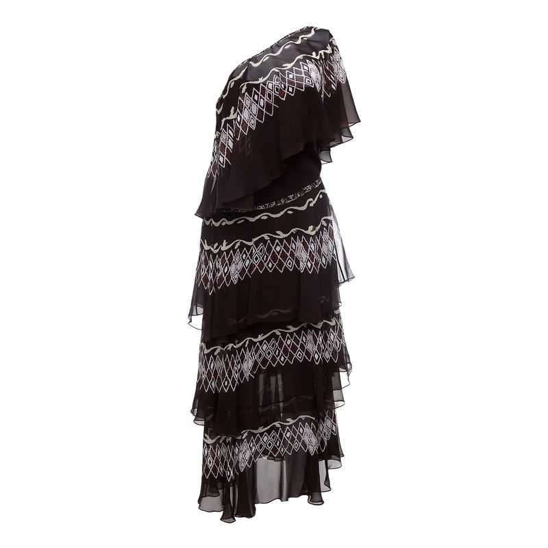 Vestido-Fendi-Ombro-So-Babados-Seda-Marrom