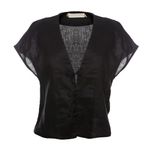 Blusa-Cris-Barros-Linho-Preto