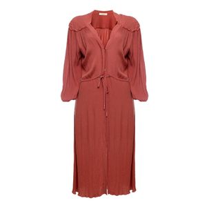 Vestido b/yourself Chemise Terracota