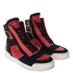 Tenis-Balmain-Cano-Longo-Preto-e-Vermelho