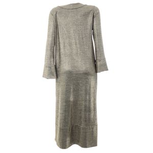 Vestido Chemise Caché Dourado