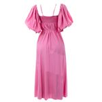Vestido-Cris-Barros-Manga-Bufante-Rosa