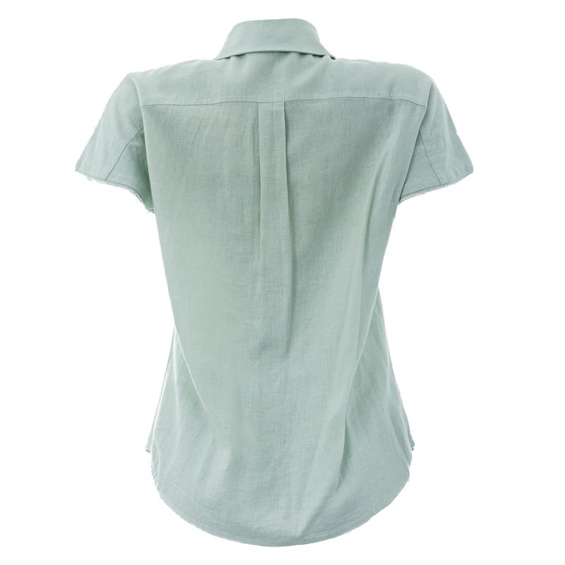 Camisa-Cris-Barros-Manga-Curta-Verde