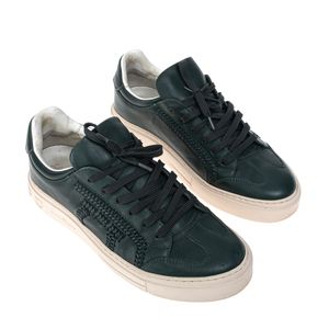 Tênis Salvatore Ferragamo Gancini Verde