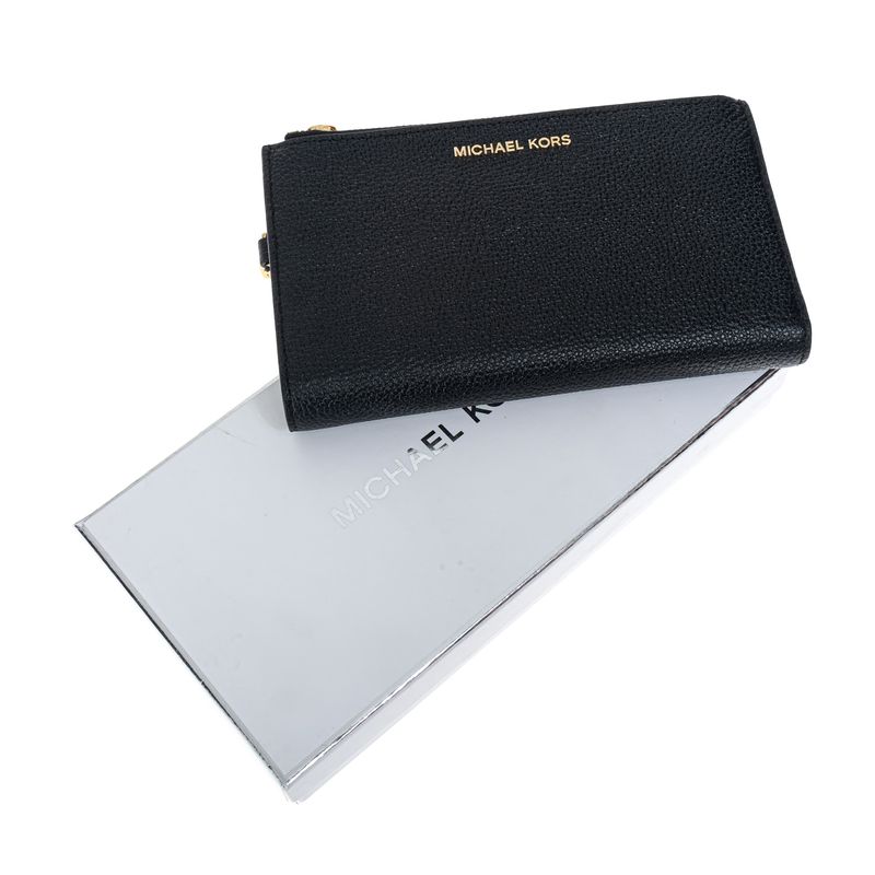 Carteira-Michael-Kors-Couro-Preta