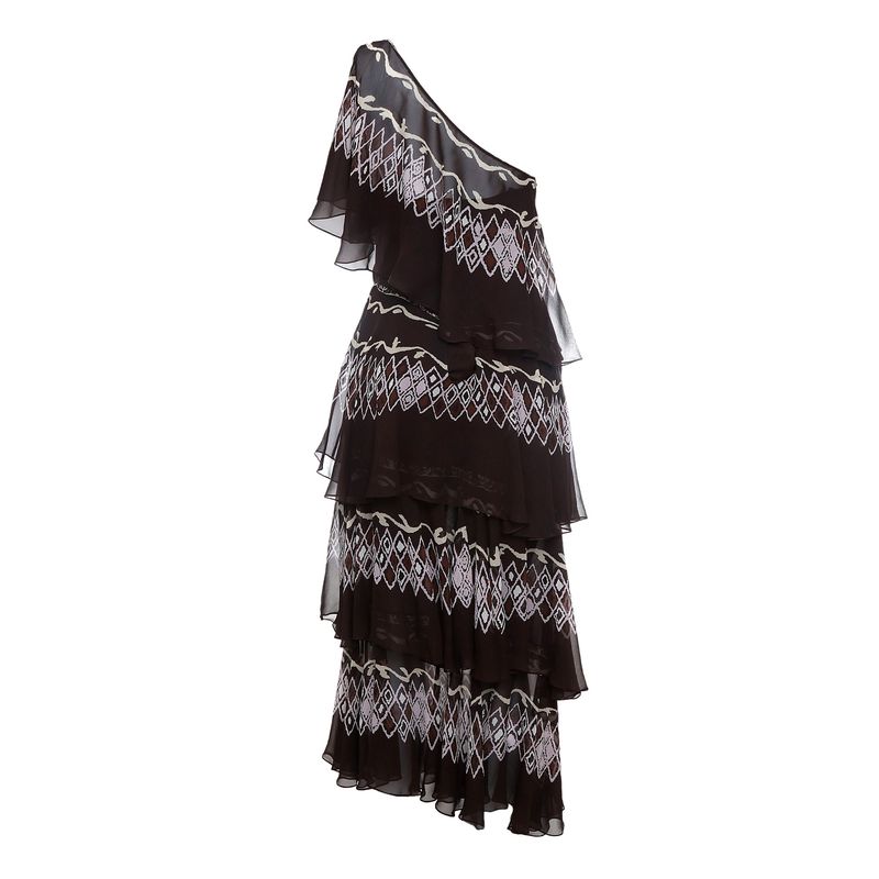 Vestido-Fendi-Ombro-So-Babados-Seda-Marrom