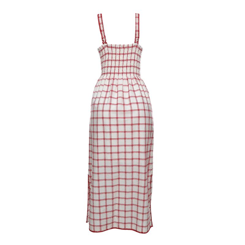 Vestido-Mixed-Xadrez-Branco-e-Vermelho