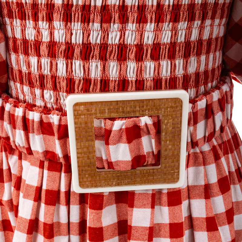 Vestido-Framed-Xadrez-Estampado