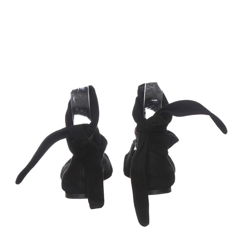 Sapato-The-Row-Camurca-Preto