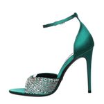 Sandalia-Gucci-GG-Crystals-Verde