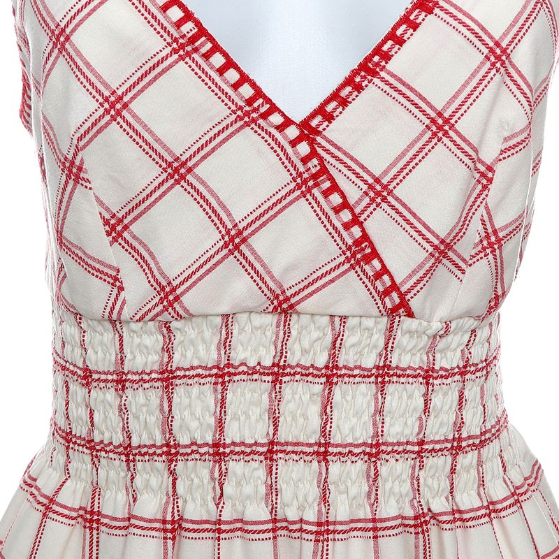 Vestido-Mixed-Xadrez-Branco-e-Vermelho