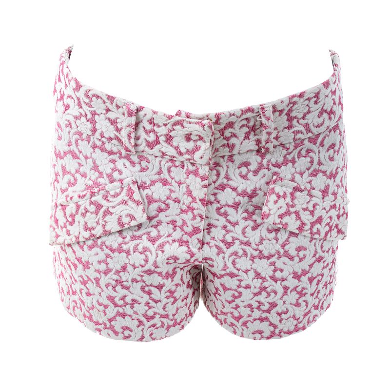 Conjunto-Mixed-Blusa-e-Short-Jacquard-Rosa-e-Branco