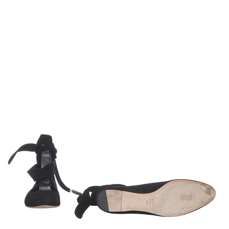 Sapato-The-Row-Camurca-Preto