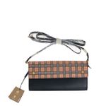 Bolsa-Burberry-WOC-Henley-House-Check-e-Couro-Preto