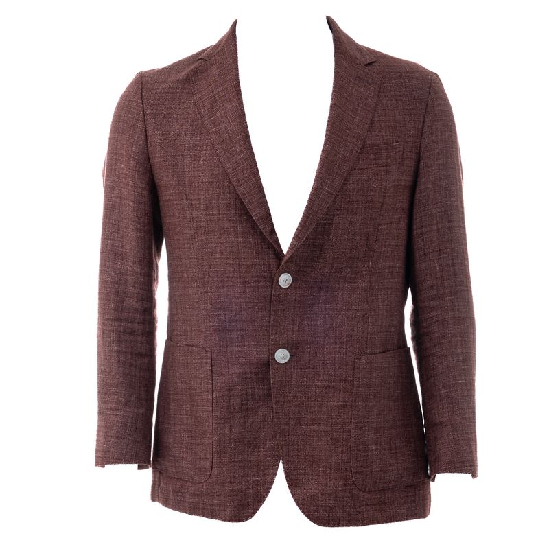 Blazer-Hugo-Boss-Linho-Bordo